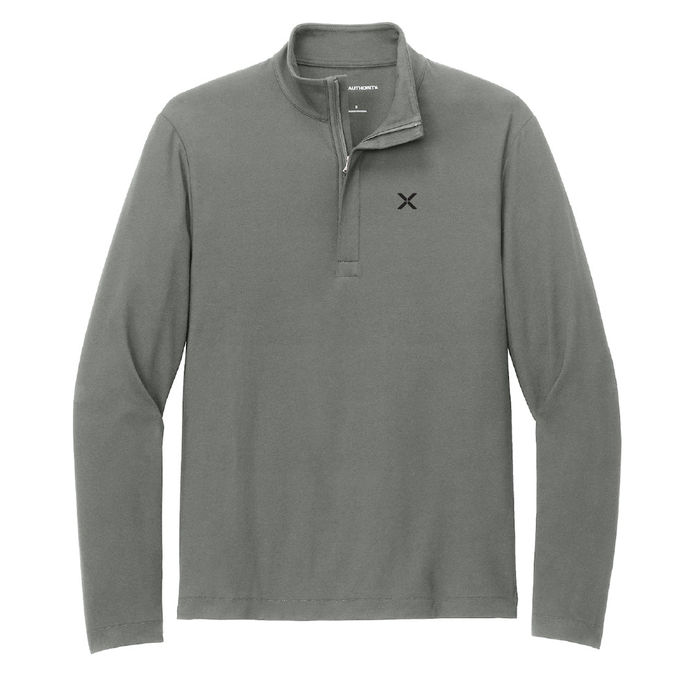 Black X Logo 1/4 Zip