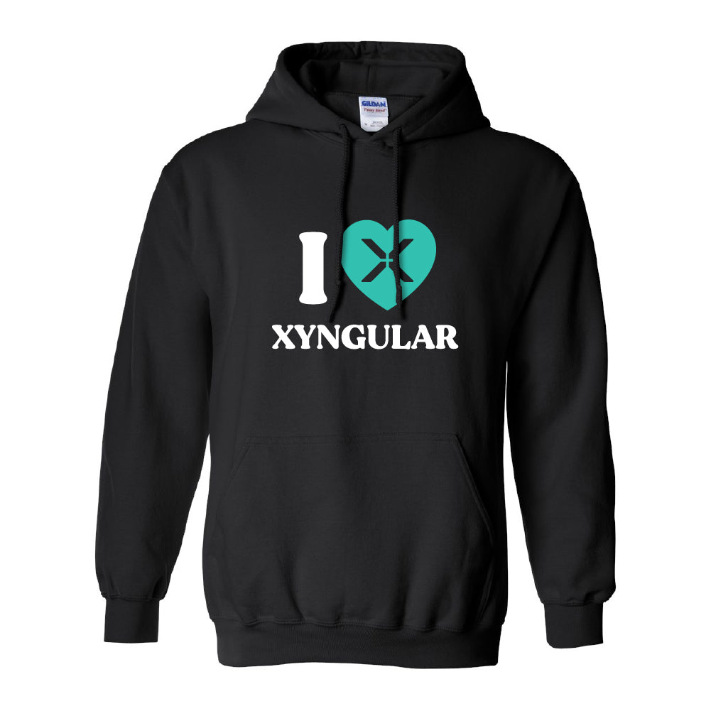 I Heart Xyngular Hoodie - White