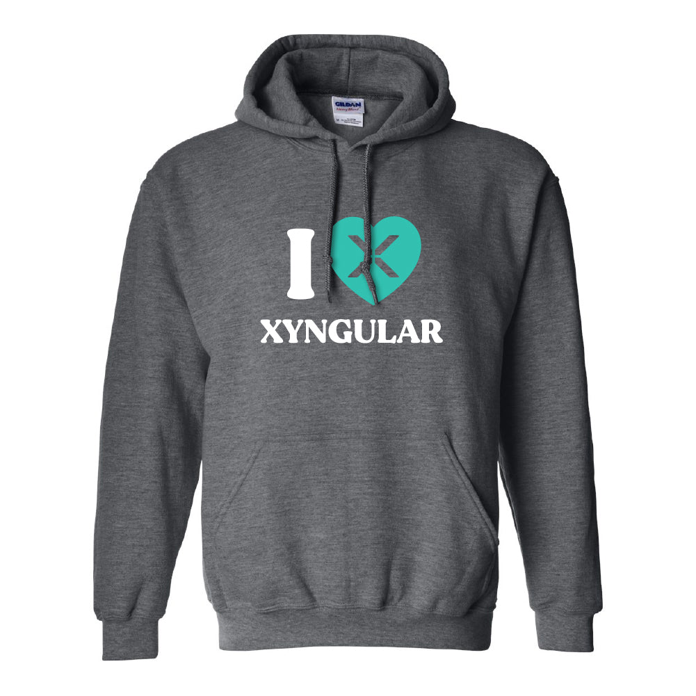 I Heart Xyngular Hoodie - White
