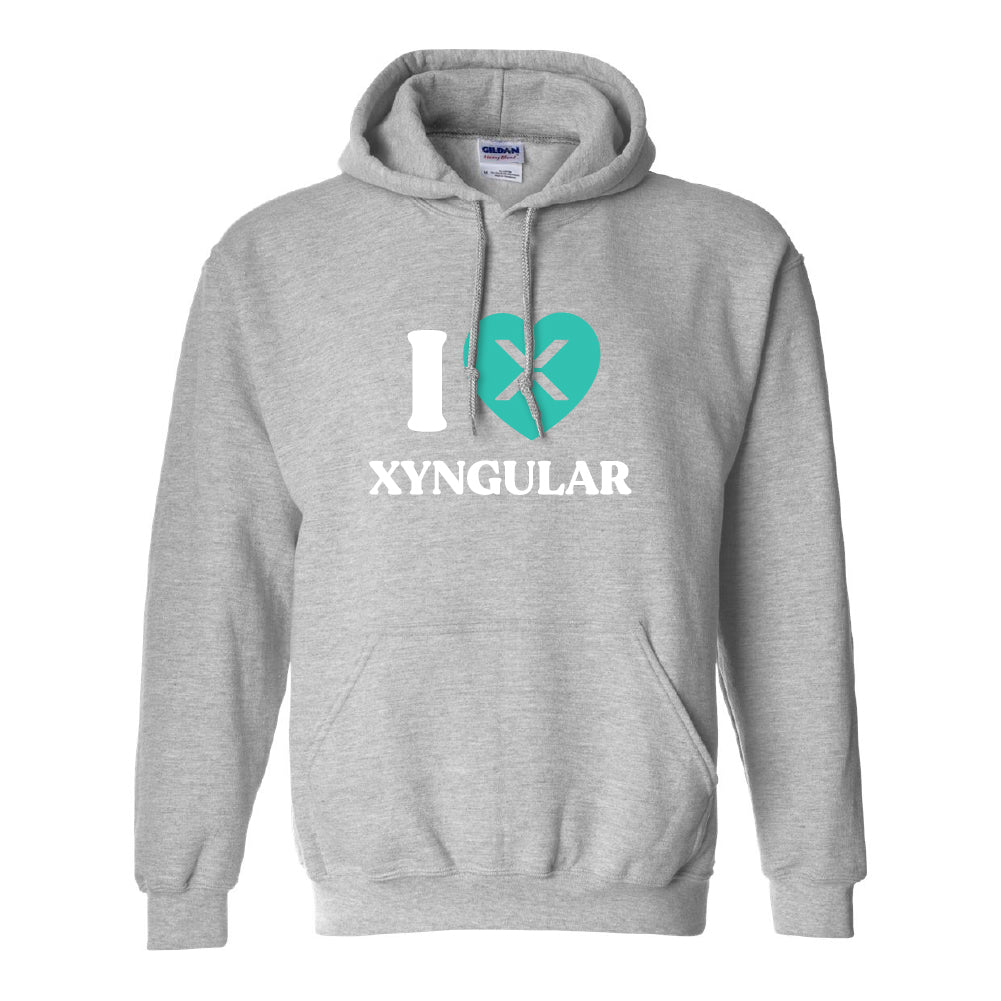 I Heart Xyngular Hoodie - White